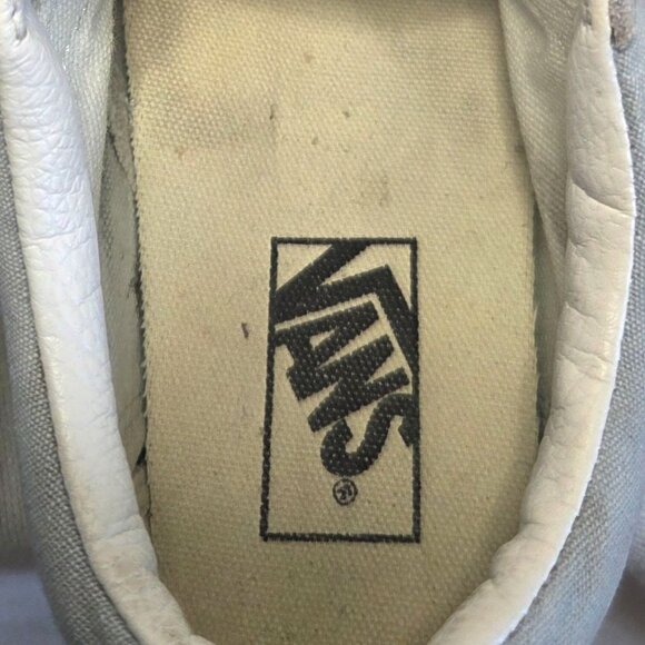 Vans Old Skool Gray Taupe Suede & Canvas Low-Top Skate Sneakers Women 10 Men 8.5 - Picture 9 of 9